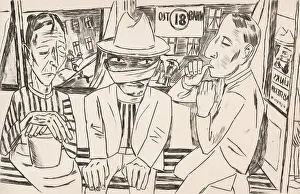 Oberbayern Prints: In The Tram (In Der Trambahn)