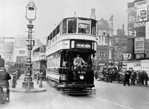 Strike Industrial Action Prints: Tram In Street