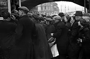 Humphrey Spender Prints: Tram Struggle