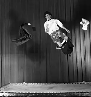 Roles And Occupat Prints: Trampoline Stripper