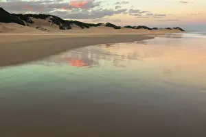 Tranquil and Beautiful Ocean Landscape on the beach of Kenton-On-Sea, Eastern Cape Province, South Africa