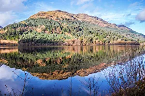 Images Dated 8th November 2014: Tranquil Loch Eck in sunshine, Benmore, Cowal