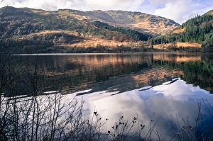 Images Dated 8th November 2014: Tranquil Loch Eck in sunshine, Benmore, Cowal