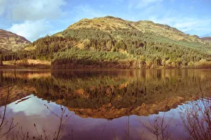 Images Dated 8th November 2014: Tranquil Loch Eck in sunshine, Benmore, Cowal