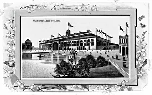 The Transportation Building at the Chicago Fair