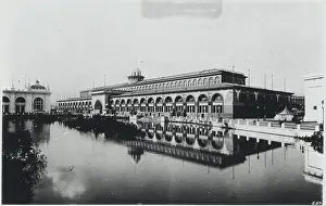 1933 Worlds Fair Prints: Transportation Building at World's Fair