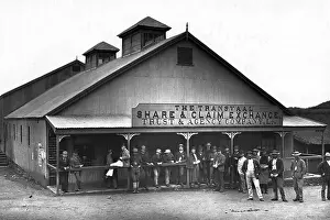 Wild West Prints: The Transvaal Exchange Men Pose In Front