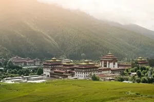 Images Dated 22nd September 2012: Trashi Chhoe Dzong, Thimphu, Bhutan