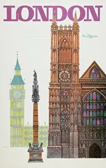 Travel Poster For London