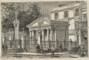 Busy Prints: Travelers near Cuban Chapel
