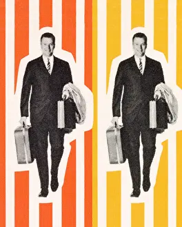 Two Traveling Businessmen