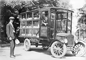 Selling Prints: Traveling Shoe Store Automobile