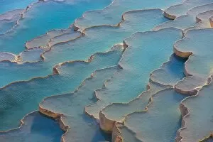 Images Dated 15th October 2011: Travertine terraces of Pamukkale