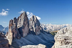 Alps Gallery: Tre Cime di Lavaredo, Three Peaks, Sesto, Alta Pusteria, Dolomites, Alto Adige, Italy, Europe