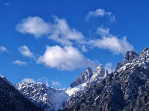 Images Dated 20th December 2015: Tre Cime di Lavaredo, views from Auronzo di Cadore