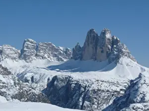 Sexten Dolomites Prints: Tre Cime di Lavaredo in winter