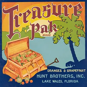 Produce Prints: Treasure Pak Brand