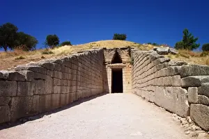 The Treasury of Atreus in Mycenae, 13th century BC