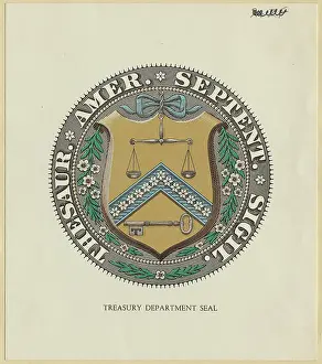 Emblem Prints: Treasury Department Seal