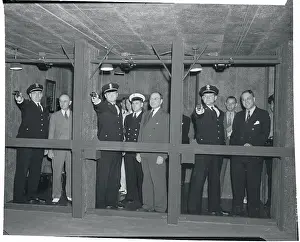 Treasury Men Exhibiting Target Practice