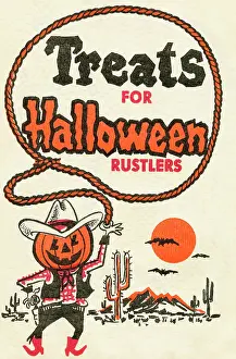 Treats Prints: Treats for Halloween Rustlers