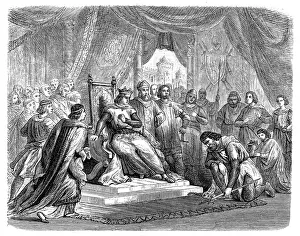 Treaty of Chester 1157 - Malcolm IV of Scotland submits to Henry II