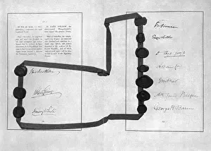 French Text Prints: Treaty Of Versailles