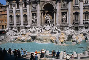 Sightseeing Prints: Trevi's Fountain