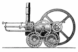 Images Dated 10th February 2016: Trevithicks locomotive