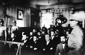 1910s Style Prints: Trial For Murder of Archduke Ferdinand