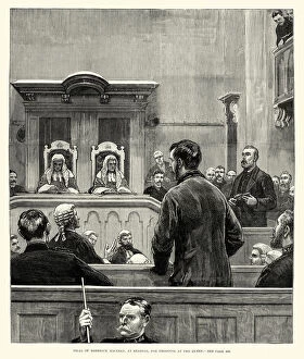 Images Dated 5th April 2015: Trial of Roderick McLean for shooting at Queen Victoria 1882