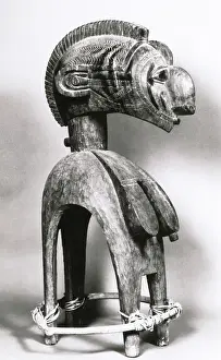 Anthropology Prints: Tribal Mask from Guinea