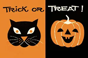 Facial Expressi Prints: Trick or treat