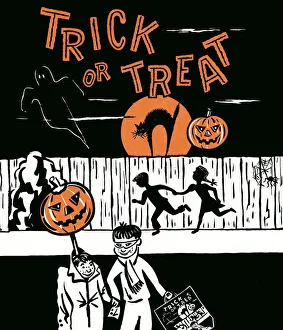 Images Dated 20th March 2015: Trick or treat