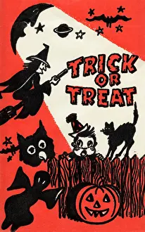 Treats Prints: Trick or Treat - All the Scares