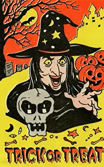 Treats Prints: Trick or Treat - The Witch