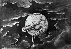 Universe Prints: A Trip To The Moon, From French Movie