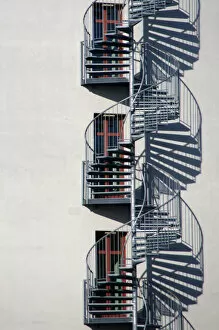 Spiral Stair Abstracts Gallery: Triple helix stairs
