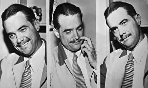 Triptych Portrait of Howard Hughes