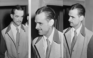 Triptych Portrait of Howard Hughes