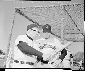 Tris Speaker and Carroll Hardy