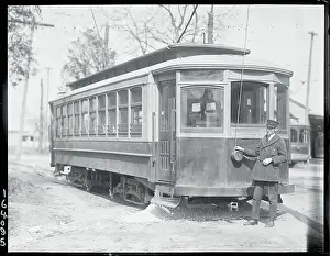 Maryland Prints: Trolley Line Operator