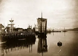 Transport Europe T Prints: Tromso Harbour