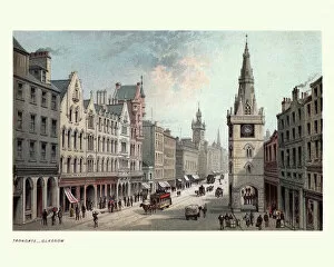 Images Dated 11th November 2017: Trongate, Glasgow, Scotland, 19th Century