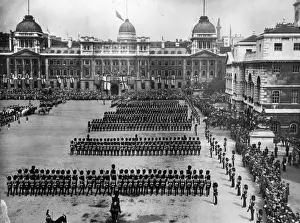Landscape Male Back Prints: Trooping The Colour