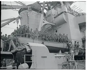 Casablanca Prints: Troops Arriving in Casablanca