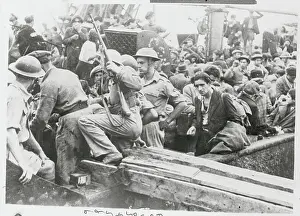 Haifa Prints: Troops Boarding Ship