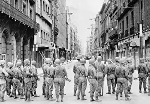 Troops in Center of Mexico City