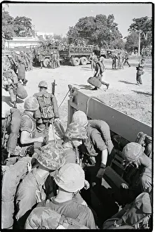 Chu Lai Prints: Troops and Gear Being Loaded