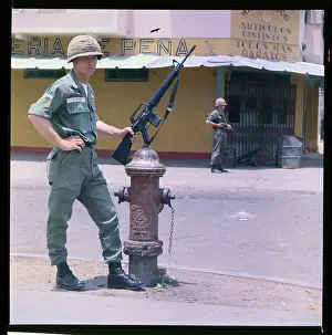 US Troops Keeping Watch During Dominican Crisis